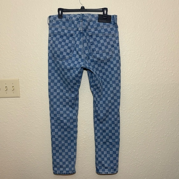 PacSun Eco Holden Slim Taper Checkered Comfort Jeans. Men’s 31x32 - Picture 8 of 11